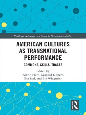 cover image of American Cultures as Transnational Performance